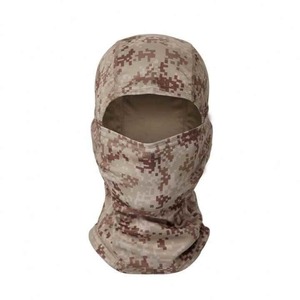 หน้ากากบาลาคลาวาลายพรางสำหรับกิจกรรมกลางแจ้ง แบบ unisex สำหรับผู้ใหญ่ แห้งเร็ว ระบายอากาศได้ดี ป้องกันแสงแดด ขนาด 56-58 ซม. ผลิตจากโพลีเอสเตอร์ พิมพ์ลายแบบ Sublimation - Product Image 4