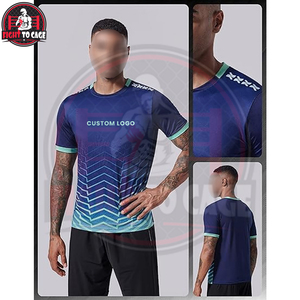 Servicio OEM ODM, Camisetas de Hombre Tejidas Ecológicas de Diferentes Colores con Cuello Redondo, Buena Venta, Alta Calidad, Logotipo Personalizado - Product Image 4