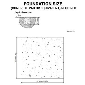 Invernadero de marco frío de 25FT x 25FT para cultivo, con película plástica transparente de EVA de 6 mil, lados enrollables con manivela y techo de cúpula, para granjas - Product Image 6