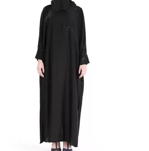 Elegante Abaya Musulmana Étnica para Mujer, Estilo Dubai, Modesta, Islámica, Burka, Transpirable, de Secado Rápido, Larga hasta el Suelo, Estilo Marroquí - Product Image 5