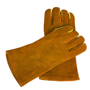 Gants en cuir de vachette résistant à la chaleur élevée, pour la soudure, la lutte contre les incendies et le nettoyage, avec protection anti-coupure - Product Image 5