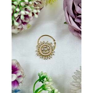 Indian Ethnic Artificial Jewellery Sarikha Traditional Casual <b>Nose</b> Ring - Product Image 4