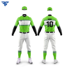 Uniforme de Béisbol/Sóftbol Transpirable Personalizado con Logotipo, Color y Tela a Medida para Unisex, Alta Calidad, Envío Rápido - Product Image 4