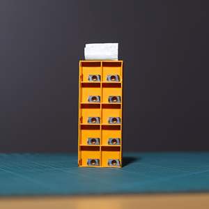 Inserto de Fresado de Carburo Saba Tools LOGU 0303 I0 ER-GM para Acero - Product Image 3