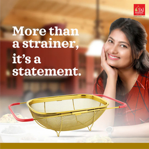 Multi-Purpose Stainless Steel PVD Coated Gold SS <b>Sink</b> <b>Basket</b> with mesh Reinforcement Protector - Product Image 2