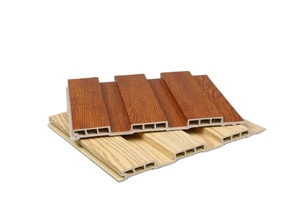 Panel de Pared Exterior de WPC con Múltiples Estilos, Panel de Pared Acanalado, Tablero de Madera y Plástico Compuesto, Revestimiento de Pared Exterior, Modelo Great Wall - Product Image 3