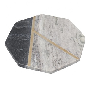 ชุดที่รองชาหินอ่อนลายหินอ่อนสินค้าหัตถกรรมอินเดียดีไซน์ใหม่เป็นมิตรต่อสิ่งแวดล้อม - Product Image 1