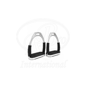 Étriers d'équitation flexibles à double articulation en acier inoxydable de 4,50 pouces pour chevaux - Product Image 3