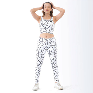 Custom Women's Yoga Sets Leggings Set For New Arrival Active Wear With High Manufactures And Pants Women's Yoga Sets - Product Image 4