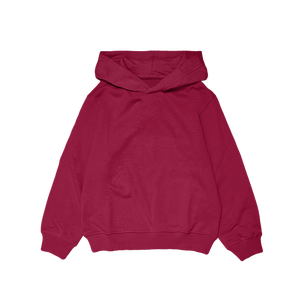 เสื้อฮู้ดดี้โอเวอร์ไซส์แฟชั่นผู้หญิง สีพื้น แขนยาว มีกระเป๋าจิงโจ้ รับออกแบบตามสั่ง ผลิตแบบ OEM ODM จำนวนมาก - Product Image 6