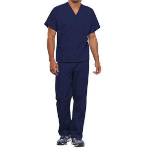 Conjunto de Uniforme Médico para Hombre, Cómodo, con Tela Suave y Ligera, Costuras Duraderas, Fácil Cuidado y Diseño Moderno y Elegante - Product Image 1