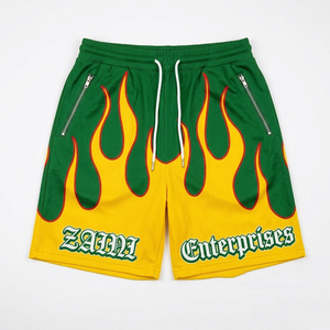 Shorts pour hommes légers, à séchage rapide, pour la course à pied, la gym, l'entraînement, respirants, décontractés, pour l'extérieur, pour l'été, en polyester/nylon, avec cordon de serrage - Product Image 5