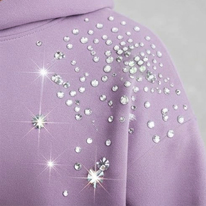 Hot Selling Product Top Trending Men <b>Rhinestone</b> <b>Hoodies</b> Wholesale Rate Men <b>Rhinestone</b> <b>Hoodies</b> With Custom Logo And Design - Product Image 5