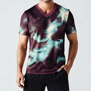 T-shirt en tissu chaud pour homme, qualité supérieure, vêtement d'extérieur, matière douce pour la peau, respirant, pour homme - Product Image 1