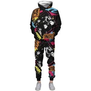 Survêtements d'hiver pour hommes de qualité supérieure Logo personnalisé 100% coton Sublimation complète quantité minimale de commande bas et prix bon marché - Product Image 3