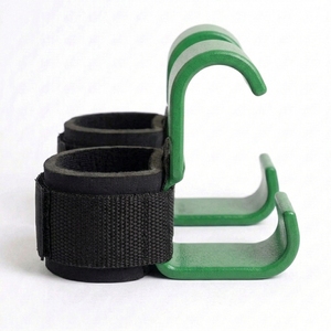 Customizable Options Non-Slip Strength Training Hook Fitness Men's Women's Heavy Duty Breathable Neoprene Wrist Support - Product Image 3