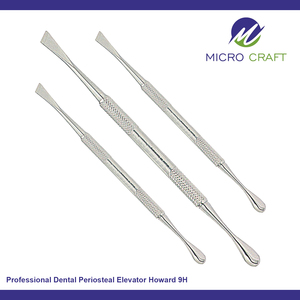 Elevador Perióstico Dental Profesional Howard 9H de Acero Inoxidable de Alta Calidad, Fabricante de Instrumentos Personalizados, Sialkot, Pakistán - Product Image 2