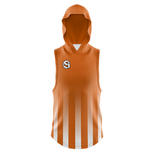 Haut sans manches à capuche en polaire pour homme, design respirant et anti-boulochage, idéal pour le sport d'hiver - Product Image 1