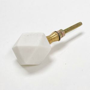 ลูกบิดหินอ่อนลิ้นชักลูกบิดหินอ่อนลูกบิดหินอ่อนลูกบิดไม้ - Product Image 4