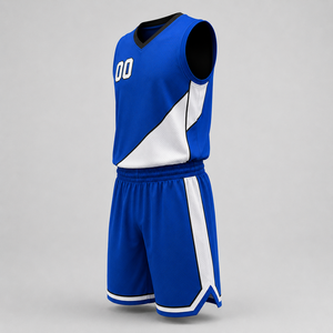 ชุดบาสเก็ตบอลแบบสั่งทำพิเศษพร้อมกางเกงขาสั้นสำหรับทีมเยาวชน - Product Image 4