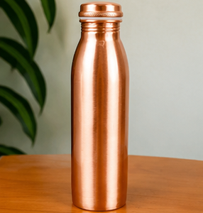 Elegante Recipiente de Agua de Cobre Premium para Gimnasio, Estilo Oriental, Ecológico, Portátil, para Viajes - Product Image 4