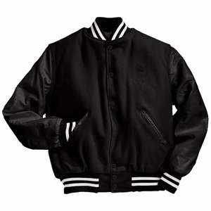 Chaquetas Varsity Clásicas con Cuello Alto, Servicio OEM ODM de Alta Calidad Personalizado al por Mayor, Nuevas para Hombre y Mujer 2025 - Product Image 6