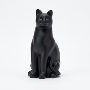 Urne funéraire en aluminium en forme de cœur pour cendres d'animaux de compagnie, avec un design significatif et un bel hommage pour les animaux bien-aimés - Product Image 5