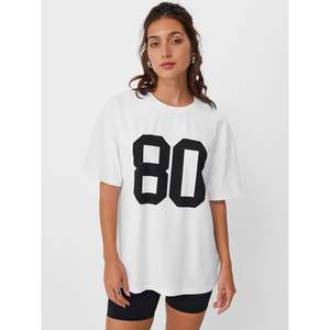 T-shirts amples d'été 2025 pour femmes – Tendances Queen – Manches courtes – Décontractés – Respirants – Grandes tailles – Polaire – Écoresponsables - Product Image 5