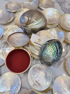 Seashell Jewelry Box Vintage Style <b>Abalone</b> & Brass Trinket Storage for Women Gifts Decorative Jewelry Storage Home Decor & Gift - Product Image 6