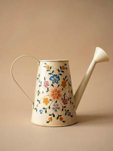 Arrosoir en fer blanc avec long bec et poignée pour le jardinage - Product Image 2