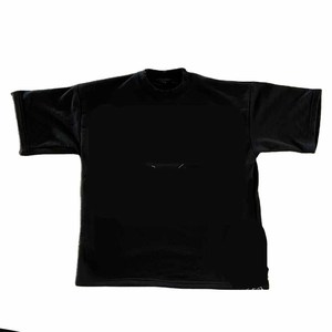 Camiseta Oversize Lisa de Alta Calidad con Diseño de Hombros Caídos, Camiseta Personalizable para Hombre, Estilo Hip Hop, Precio al por Mayor - Product Image 1