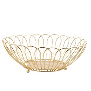 Panier de rangement multi-niveaux en fil métallique pour cuisine, organisation de légumes et de collations, paniers à fruits créatifs pour salon et garde-manger - Product Image 1