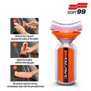 Producto Más Vendido Soft99 Versatile Glaco Blave, Repelente de Agua para Faros y Cuidado de Plásticos Transparentes - Product Image 4
