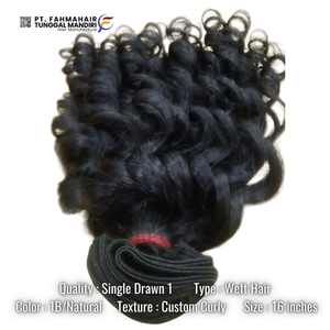 Nouveau traitement à la vapeur 100% vierge Remy Extensions de cheveux humains indonésien naturel cheveux bouclés cuticule alignée nouvelle-zélande source - Product Image 6