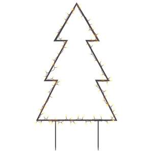 Decoración de Luces Navideñas Blanco Cálido Medio, Categoría de Producto Hierro Negro - Product Image 2