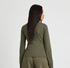 Conjunto de Sudadera y Pantalones Deportivos de Algodón para Mujer, Logotipo Personalizado, OEM ODM, Fabricante de Ropa al por Mayor de Marca Privada - Product Image 4