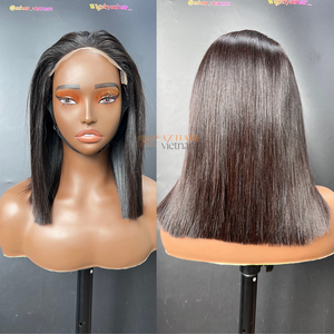 วิกผมแท้ AZ Hair แบบขายส่ง ขนาด 5x5 สำหรับวิกผมบ๊อบ ผมเวียดนามแท้แบบ Remy  จัดเรียงเกล็ดผมอย่างดี - Product Image 2