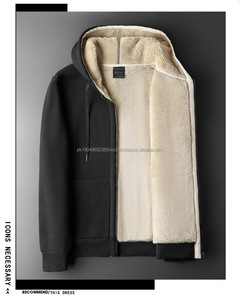 Sweat-shirt en cachemire côtelé unisexe, vêtements de détente les plus vendus, tricoté 100% coton, sweat-shirt en cachemire, jogging, sweat-shirt d'hiver - Product Image 3