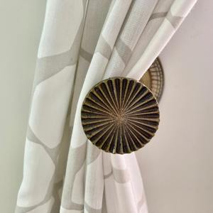 Sujetadores de cortinas redondos para el hogar, soportes decorativos para ventanas, para pasillo o entrada, mantienen las cortinas del pasillo ordenadas y elegantes - Product Image 4