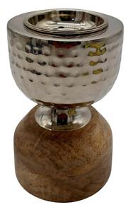 Quemador de Incienso Geométrico de Madera y Metal, Incensario Cuadrado de Lujo para Bakhoor, Decoración Moderna Árabe para el Hogar, Oficina o Mesa, Venta al Por Mayor - Product Image 3