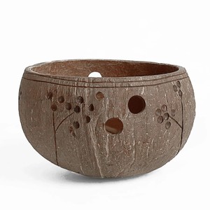 Macetas decorativas para plantas, venta al por mayor a precio de fábrica, maceta de cáscara de coco, maceta ecológica. - Product Image 1