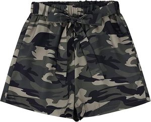 Haut court à manches courtes vert olive pour femme, col rond, couleur unie, décontracté, été, 100 % coton, 2 pièces, vente en gros, coupe classique - Product Image 3