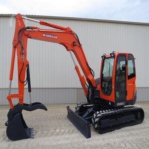 Kubota KX080-3 Excavator Open ROPS Fully Serviced Ready <b>Run</b> Bucket Attachments Included Engine Motor Pump Shipping Worldw - Product Image 5