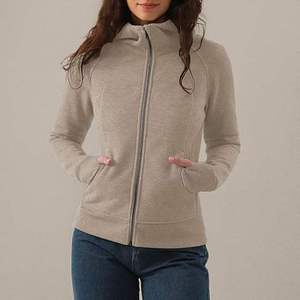 PIHA SPORTS Men's Winter Casual Double Terry Fleece Hoodie Solid Color Warm Windproof Breathable Quick Dry Stylish Zip Pullover - Product Image 4