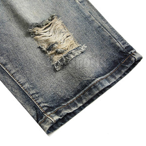 OEM Service Wholesale Custom Made <b>Drawstring</b> Knitted Casual Mid <b>Men</b> <b>Jeans</b> Shorts 2026 New Arrival Private Label - Product Image 4