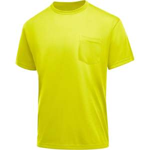 Camiseta Deportiva Personalizada para Hombre con Bolsillo, Manga Corta, Estilo Informal para el Trabajo - Product Image 1
