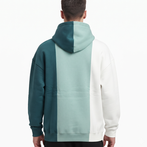 Sudadera con Capucha Extra Grande para Hombre, de Algodón Grueso, Diseño de Tres Colores, Logotipo Personalizado, Ropa Deportiva Informal - Product Image 4