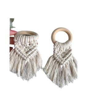 Servilletero de macramé antiguo, diseño decorativo, el precio barato más exigente, servilletero de acabado perfecto para decoración de mesa - Product Image 1