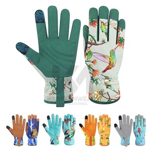 Custom Logo Gardening Gloves Waterproof Fabric Fast Shipping OEM Heavy Duty Gardening Gloves Non <b>Slip</b> Palm Wholesale Price - Product Image 1