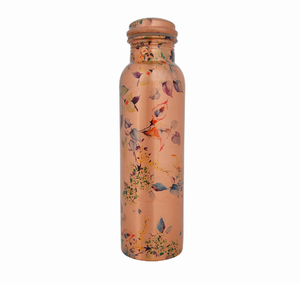 Bouteille d'eau en cuivre à motif ciel étoilé bleu clair avec couvercle en cuivre, portable, pour cadeaux promotionnels - Product Image 6